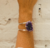 Bracelete Ametista Garra Banho Prata 925 - comprar online