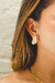 Brinco Grab Cristal Banho Ouro 18K - comprar online