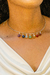 Choker 7 Chakras Banho Prata 925 - loja online