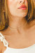 Colar Choker Pérola Semijoia Banhada Ouro 18K - comprar online