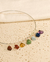 Choker 7 Chakras Banho Prata 925 - BAUBO JOIAS I Prata 925, Semijoias e um universo de cristais naturais! 