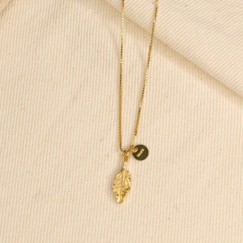 Colar Louro Semijoia Banhada Ouro 18K - comprar online