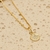 Colar Concha Semijoia Banhada Ouro 18K