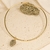 Choker Arou Pirita Ouro - comprar online