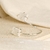 Bracelete Luz Selenita Banho Prata 925 - comprar online