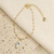 Pulseira Olho Grego Miri Semijoia Banhada Ouro 18K - comprar online