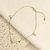 Tornozeleira Brilliance Semijoia Banhada Ouro 18K - comprar online
