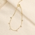 Pulseira Clarté Zircônias Ouro - comprar online