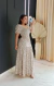 Vestido Viscolycra Estampado Branco Raissa - loja online