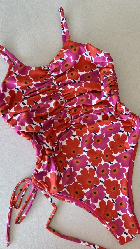 MAIÔ/BODY FRANZIDO - floral