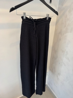 Calça tricô - Preta - loja online