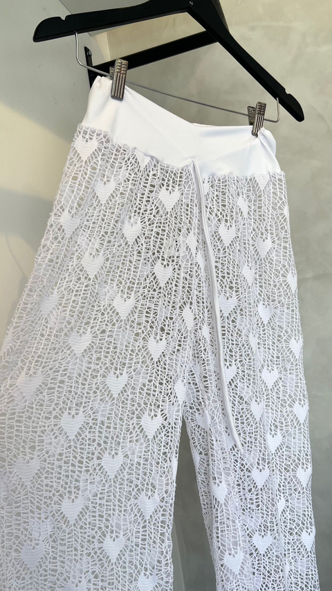 CALÇA - renda branca
