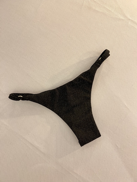 CALCINHA TIRA FINA COM REGULADOR SHINE - lurex