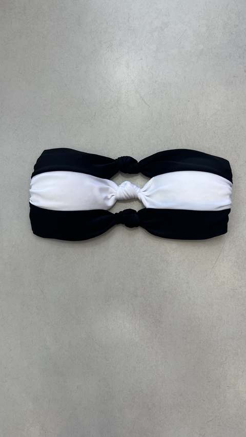 TRÊS NÓS - preto com branco