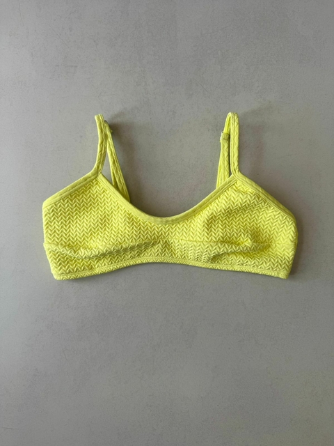 TOP LUANA - AMARELO PISTACHE - comprar online