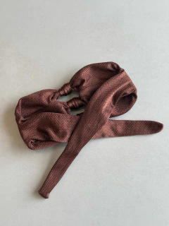 TRÉS NÓS - MARROM TEXTURIZADO - TC BEACHWEAR 