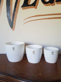 Porta Maceta Premium Blanco - N18