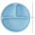 Prato Infantil de Silicone com Ventosa e Talheres - comprar online