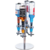 Suporte Dispenser Giratório de Bebidas com Dosador 4 Garrafas