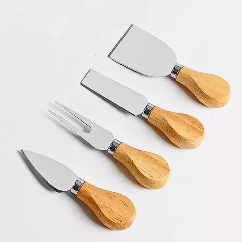Jogo Utensílios para Cortar Queijo 4 peças