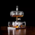 Decanter Garrafa Whisky Navegação Base Madeira Quatro Copos Drink Bar