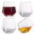 Kit 6 Copos De Whisky Drink Diamante Vidro Premium Luxo