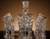 Garrafa Luxo Decanter Whisky Licor 6 Copos Drink Bar