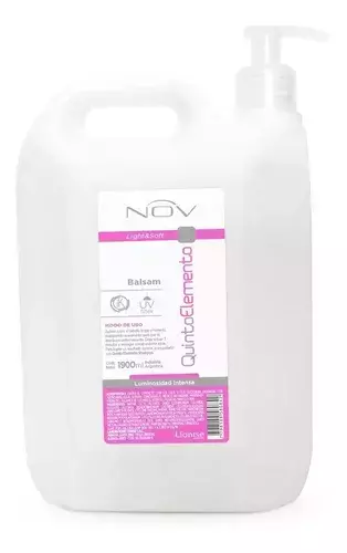 Nov Acondicionador Q Elemento (Light & Soft) x 1900 ml (con bomba)