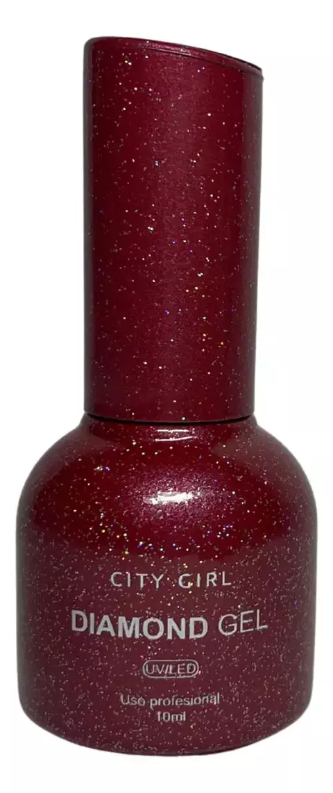 16 Semipermanente City Girl Diamond Gel Reflectivo 10Ml - comprar online