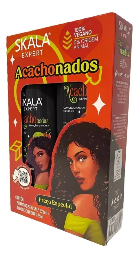 Skala Shampoo + Acondicionador Acachonados Nutricion Rizos 325Ml - comprar online