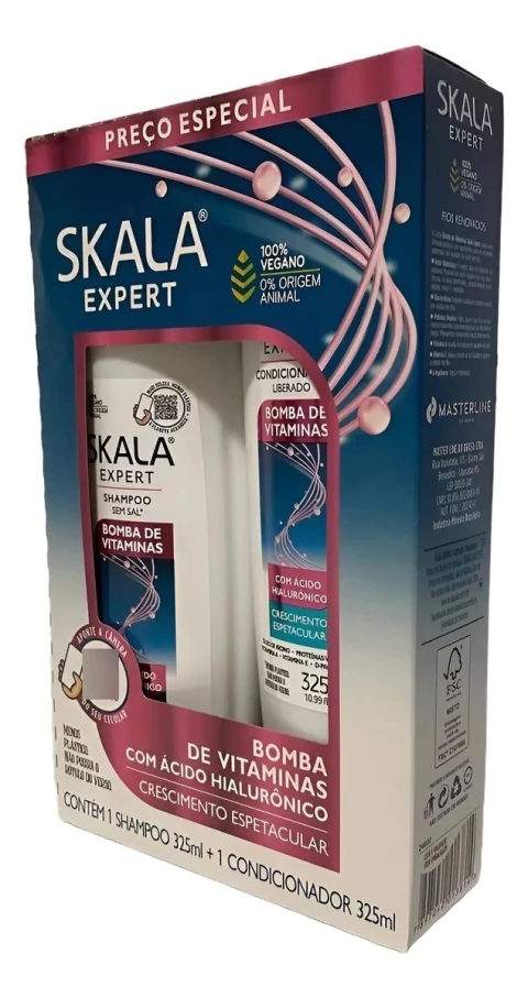 Skala Shampoo + Acondicionador Bomba De Vitaminas 325ml - comprar online
