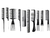 Set de Peines Profesional x10 Kommen
