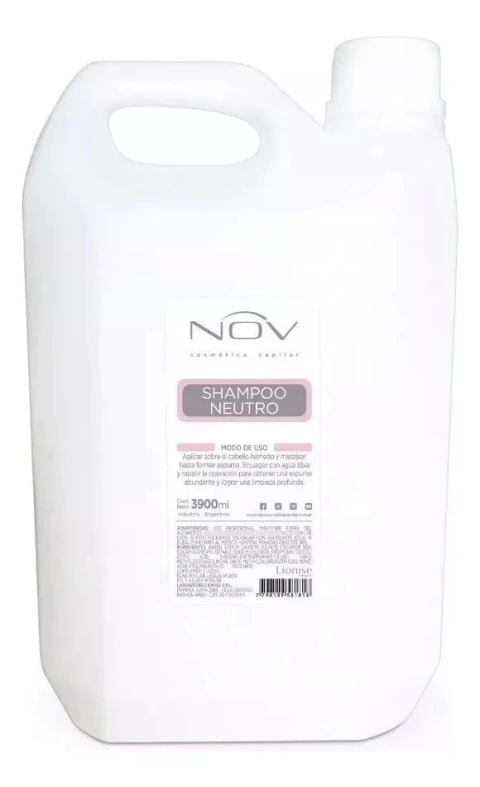 Nov Shampoo Neutro x 3900Ml