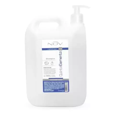 Nov Shampoo Q Elemento (Light & Clean) x 1900 ml (con bomba)