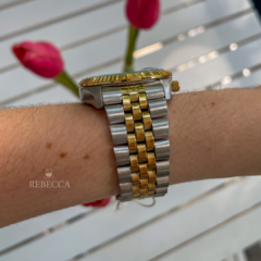 Tressa Ryan Plateado y Dorado - Rebecca Relojes - Tienda de Relojes de Dama 