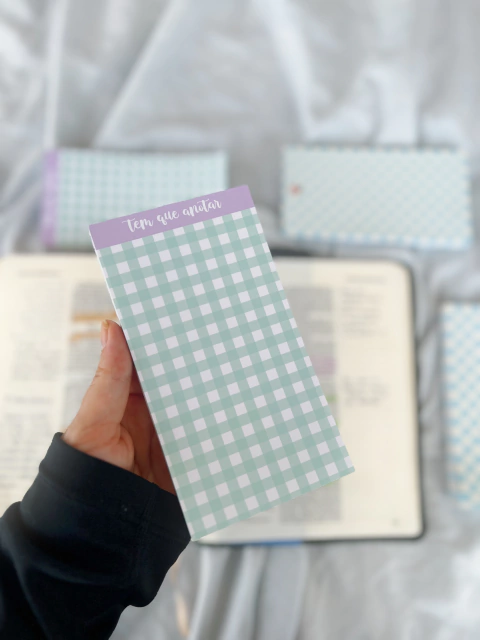 Bloquinho-blocão Quadriculado