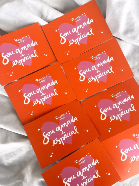 Card Cartinha Amada e Especial