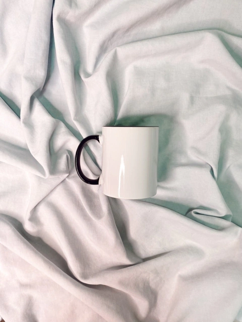 Caneca Alça & Interior Preto - Personalize como Quiser