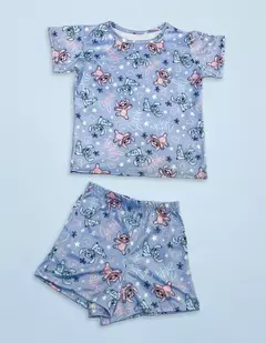 Pijama Infantil Estampado Lilo y Stich - PantuflasMargon