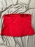 CORSET BÁSICO EM CREPE VERMELHO - OUTLET na internet