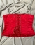 CORSET BÁSICO EM CREPE VERMELHO - OUTLET - Jerônima Baco | CORSETS SOB MEDIDA