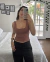 Blusa Cora Costas Aberta Marrom - comprar online