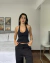 Blusa Nala Com Amarração No Pescoço Preta - comprar online