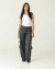 Calça Cargo Alfaiataria Cinza - Beroly
