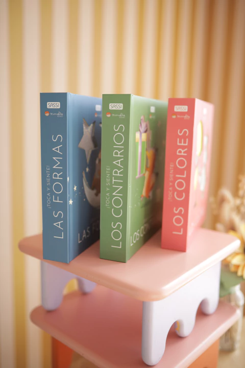 Libros Toca y Siente para bebés