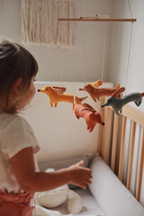 Móvil perros salchicha