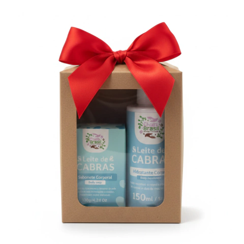 KIT CREME CORPORAL LEITE DE CABRAS 150ML + SABONETE BARRA LEITE DE CABRAS 120G - comprar online