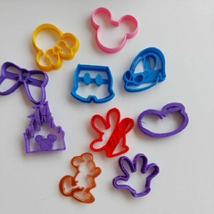 Set Mini Cortantes Mickey
