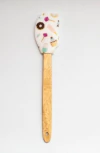 Espátula de Silicona CANDY , Mango de madera reforzado 29cm