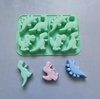 Molde de Silicona Chocolates, Bombones, Jabones Dinosaurios